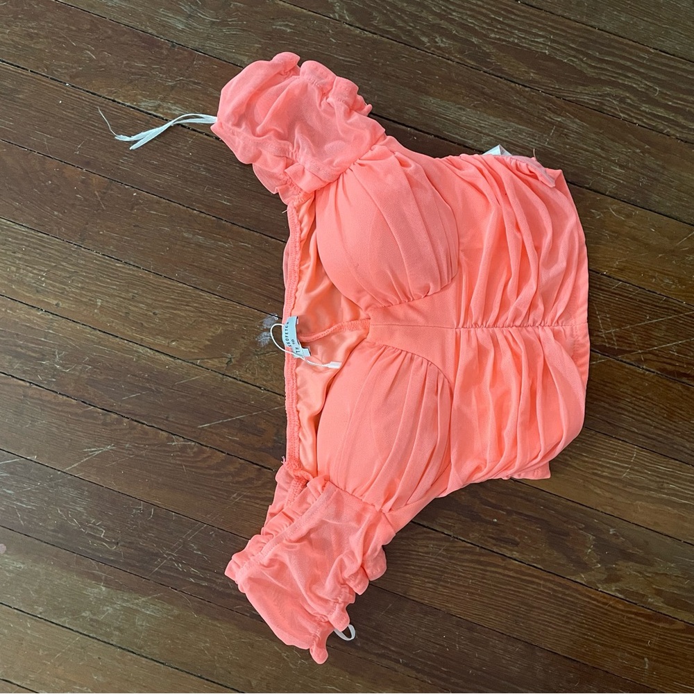 Pink crop top
